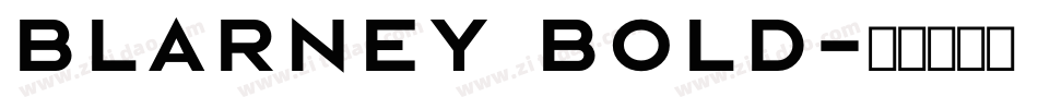 Blarney Bold字体转换